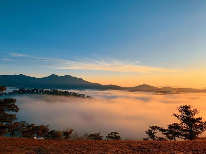 Five ideal hills for cloud hunting in Da Lat