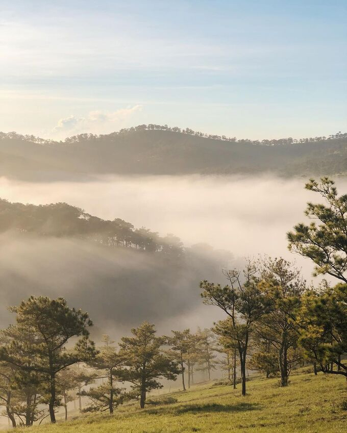 five ideal hills for cloud hunting in da lat