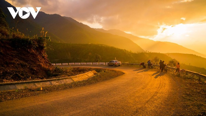 Glorious sunset in Vietnam’s mountainous regions Glorious sunset in Vietnam’s mountainous regions