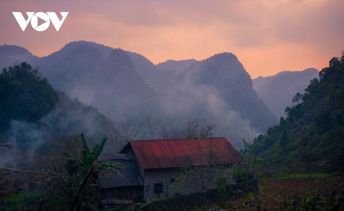 Glorious sunset in Vietnam’s mountainous regions