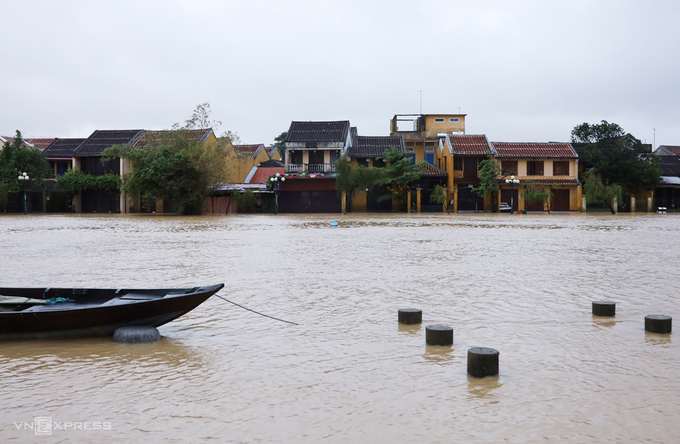 hoi an ancient town flooded again after storm etau