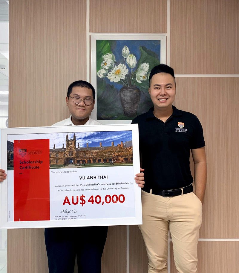 vietnamese student gains scholarship of top australian university