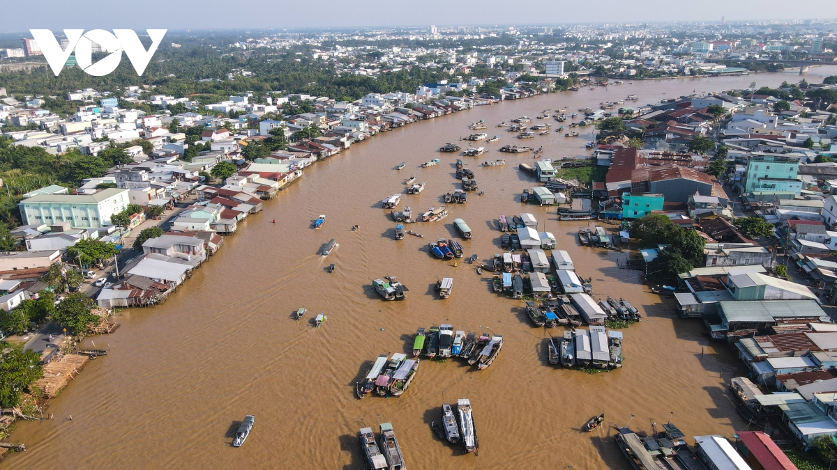 Cai Rang floating market, a highlight of Vietnam’s Mekong Delta