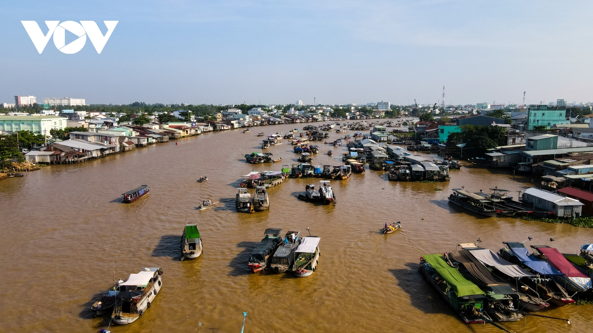 Cai Rang floating market, a highlight of Vietnam’s Mekong Delta