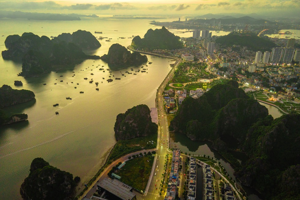 In photos: An aerial view of Ha Long Bay on a winter morning