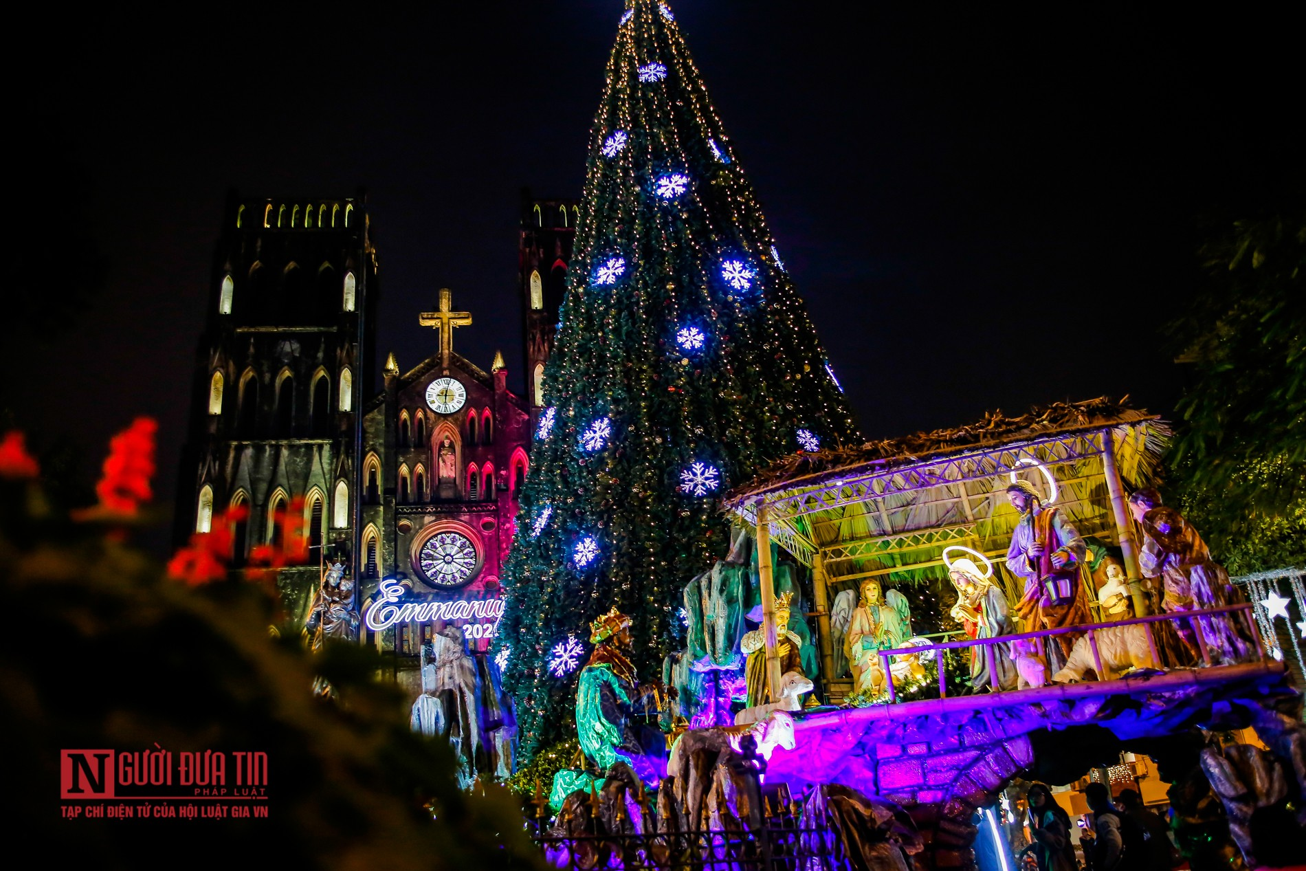 in photos churches in hanoi splendidly decorated for christmas
