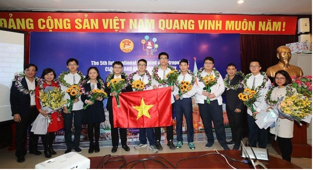 Vietnamese Students Bag Gold Medals At Int’l Olympiad Of Metropolises ...