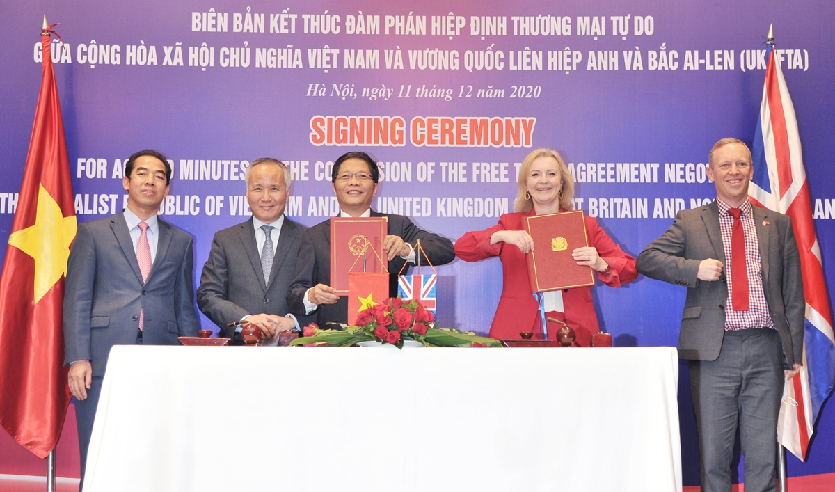 Bilateral FTA between Vietnam and UK officially signed in London