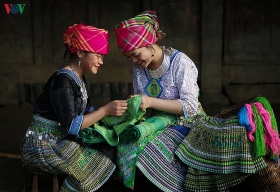 mesmerizing scenes of terraced field village northwest vietnam