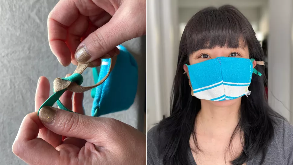 Sewing your own face mask? Vacuum cleaner bag, dish towel or shirt may be useful