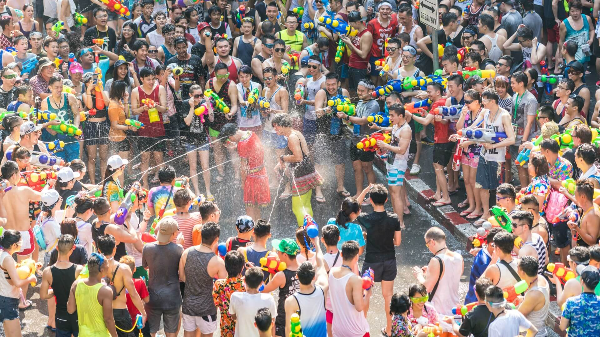 worlds largest water fight festival in thailand tamed due to coronavirus