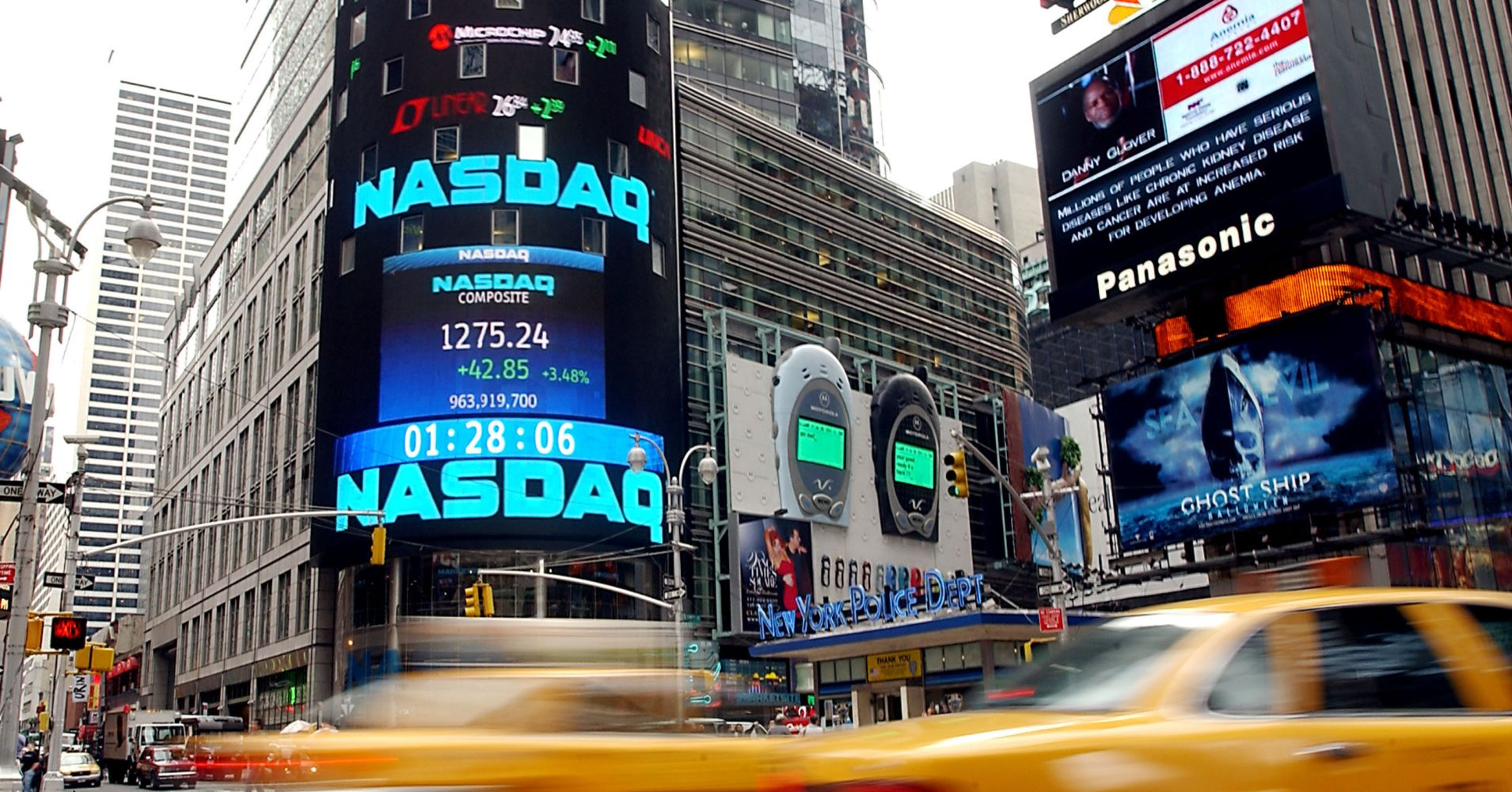 stock prices today nasdaq turns positive tech power retains dow jumps 200