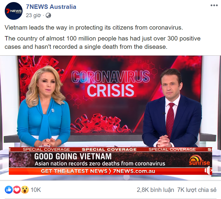 7news australia vietnam wins over coronavirus by sense of community