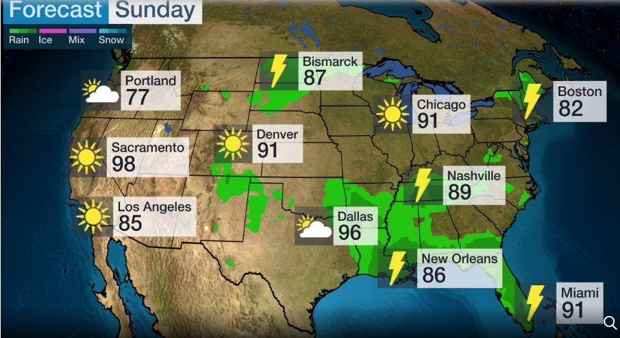US- Canada weather forecast (July 5): Blistering heat wave to ramp up in southwestern, central US in July