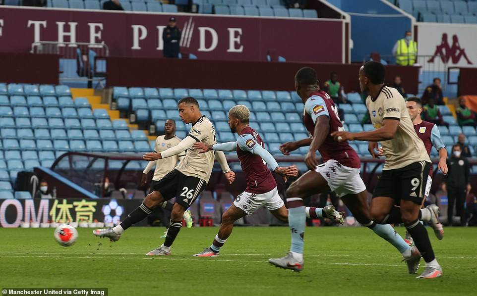 aston villa vs man united result mu brushed aside rival 3 0 controversial penalty