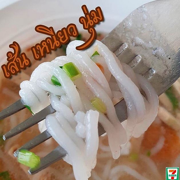 vietnamese noodle makes debut at thailands 7 eleven