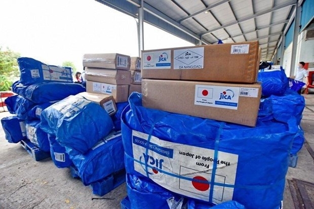 Japan gov’t provides aid goods to Vietnamese flood victims