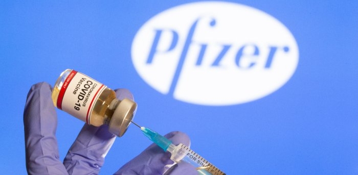 us pfizer covid 19 vaccine distributed to hospitals for human injection from december 14