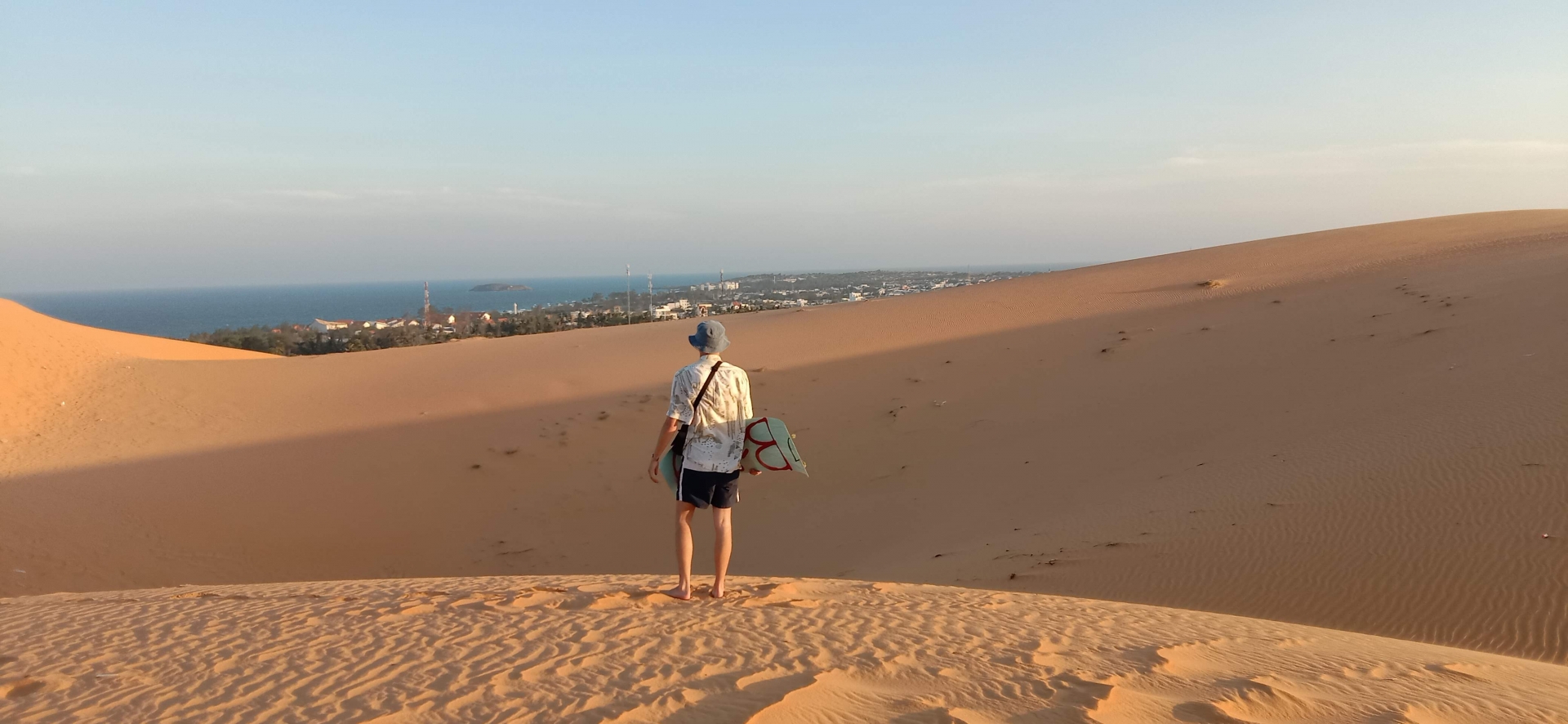 The Artistry Of Mui Ne's Dunes at Sunset