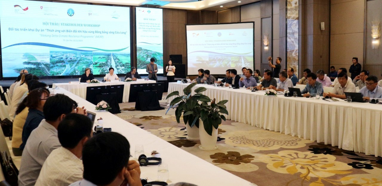 Vietnam - Germany Cooperation Minimizes Saltwater Intrusion in Mekong Delta Region