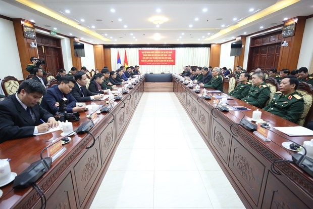 The working session in Hanoi on January 4 (Photo: VNA) 