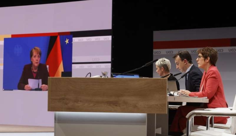 Merkel has pressed her party to remain rooted in the centre-ground, signalling her preference for a moderate candidate (Photo: AFP)  