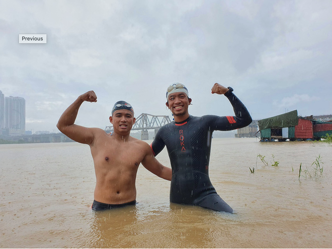 Duong Minh Quang and Nguyen Ngoc Khanh (Photo: Thanh Nien) 