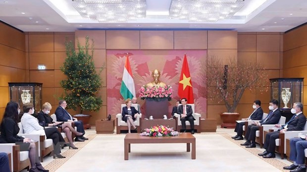 hungarian parliament delegations visit deepens bilateral ties with vietnam