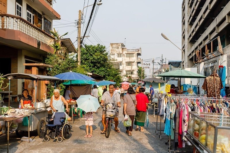 Samsen market  - a Vietnamese culture hub in the middle of Thailand