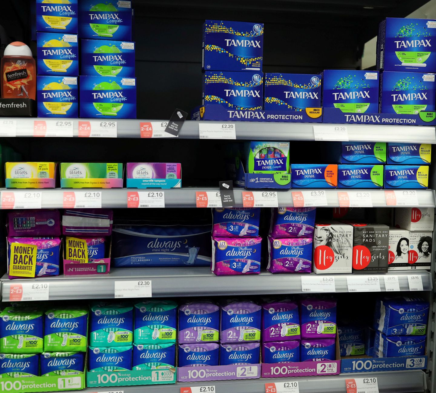 scotland moves to become first nation to make pads and tampons free