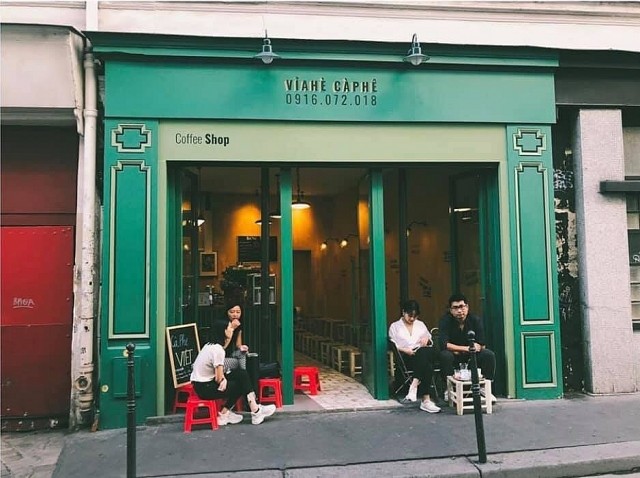 sipping vietnamese coffee at the heart of paris