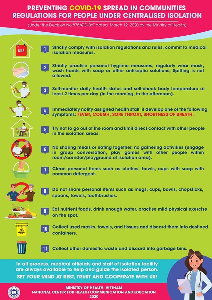 moh guidance on quarantine and self isolation amidst covid 19