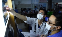 a department of saint paul hospital in hanoi blockaded as covid 19 patient had come by