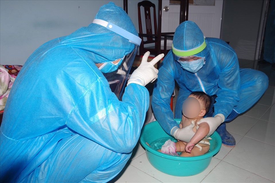 Repatriated children recieve attentive care at qurantine zone