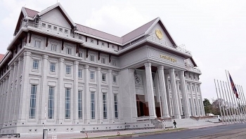 vietnam news today march 22 vietnamese funded new national assembly building handed over to laos