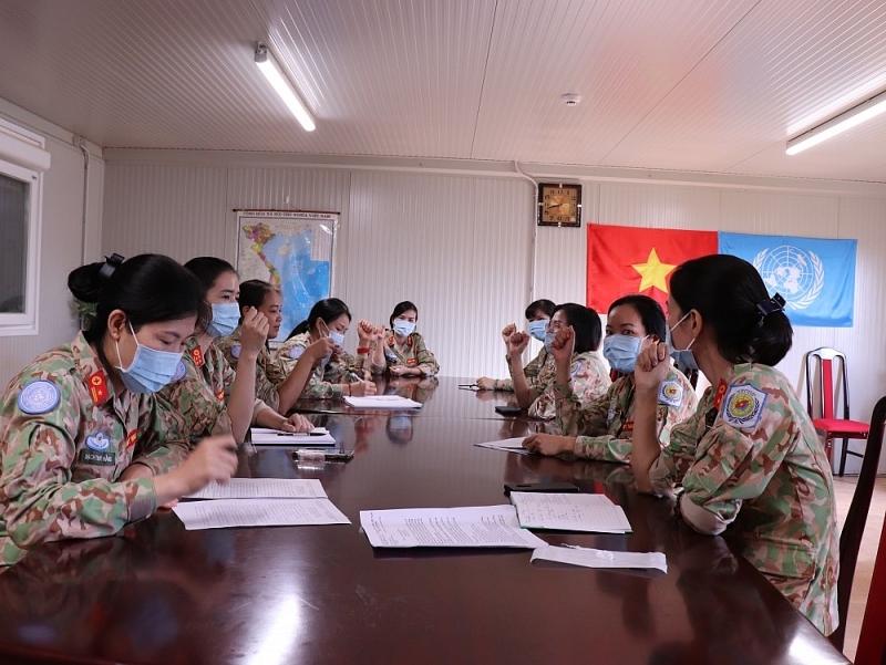 resilient female vietnamese peacekeepers in south sudan