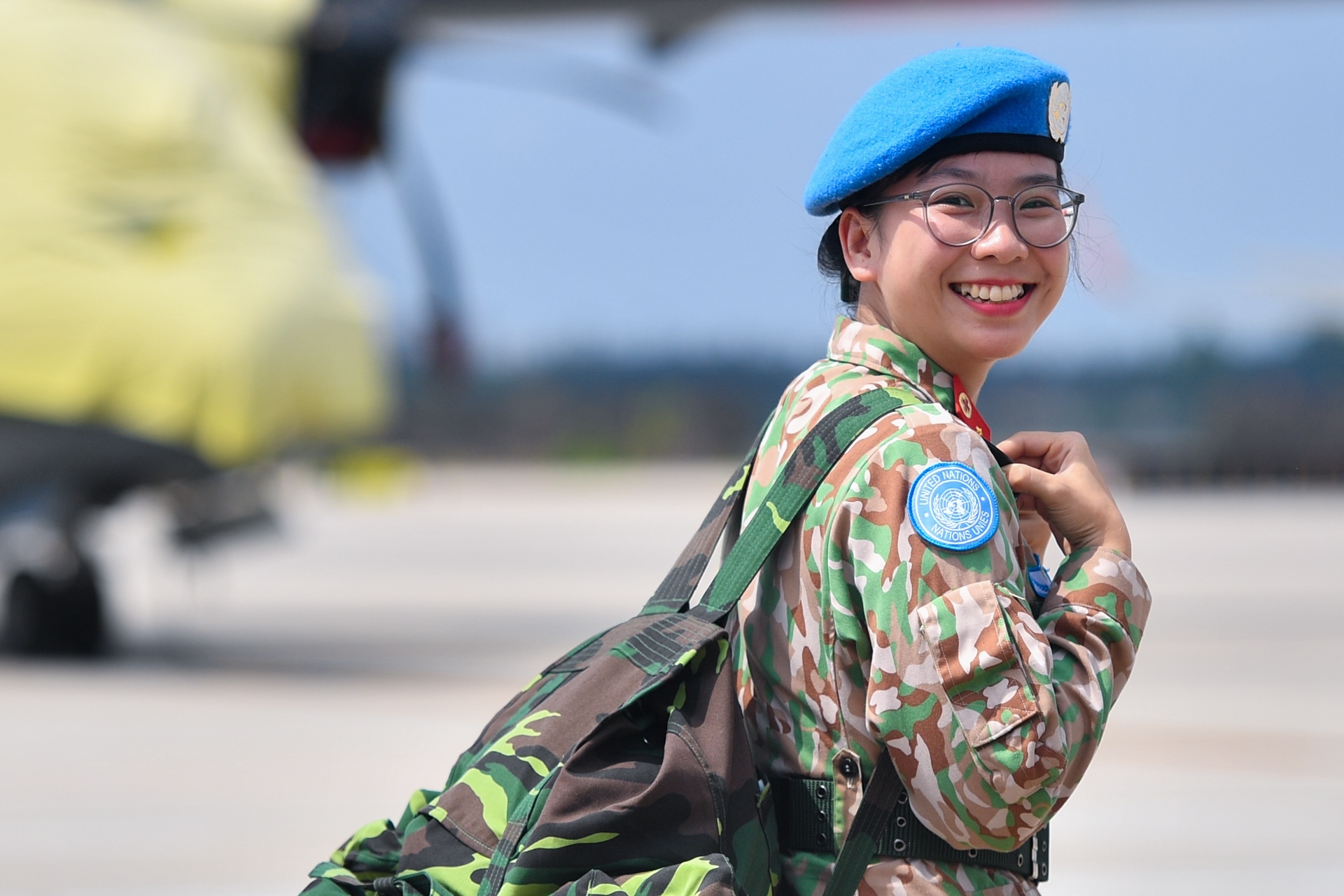 the journey to south sudan of the 25 year old vietnamese female peacekeeper