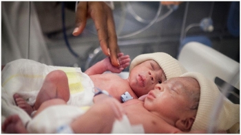 newborn twins uniquely named corona and covid amidst indian lockdown