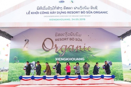 Vietnam dairy giant Vinamilk builds organic milk farm in Laos