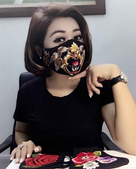 vietnamese young beauties look more attractive with fashioned face masks