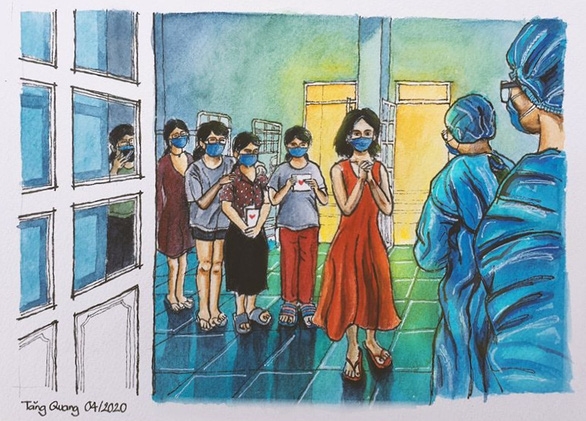 oversea students inspirational sketches of life under quarantine