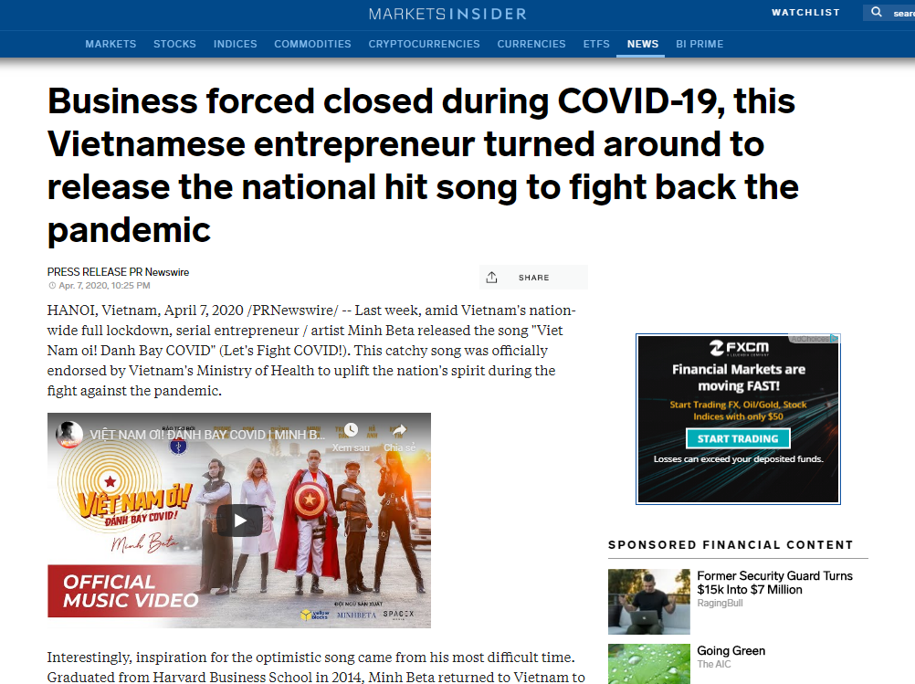 vietnams new coronavirus song makes international headlines