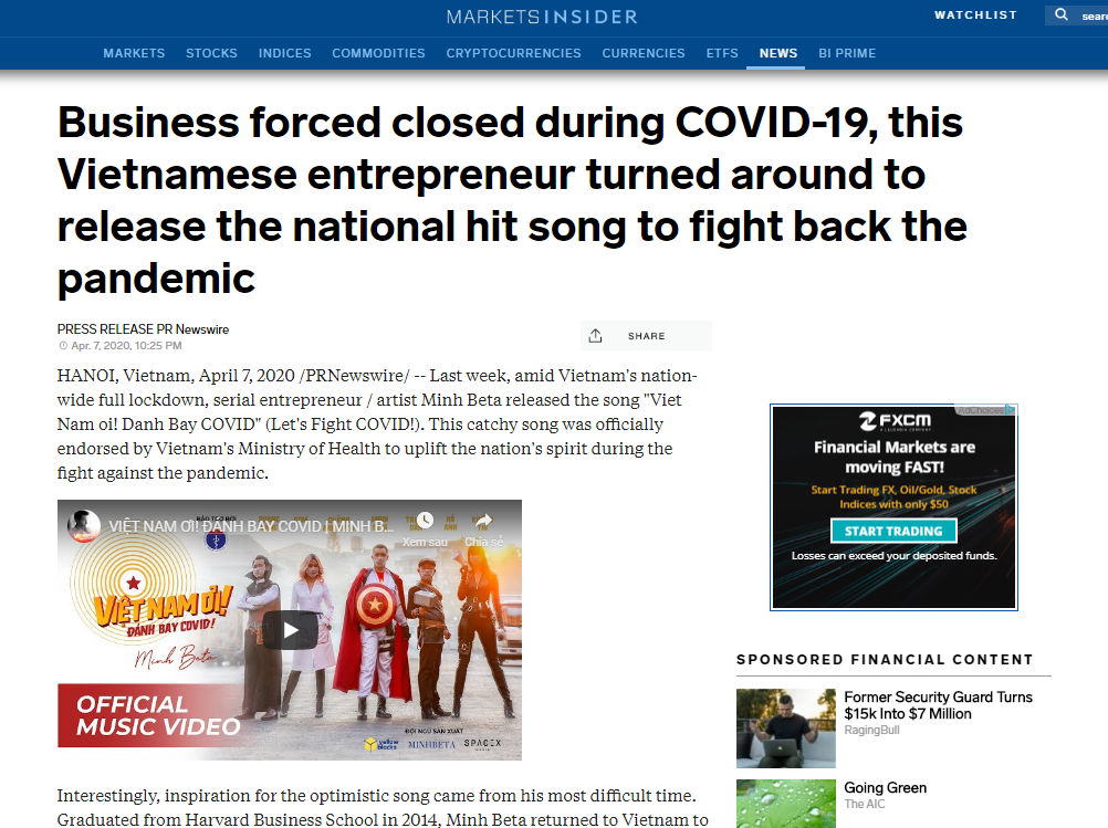 Vietnam's new ‘coronavirus song’ makes international headlines