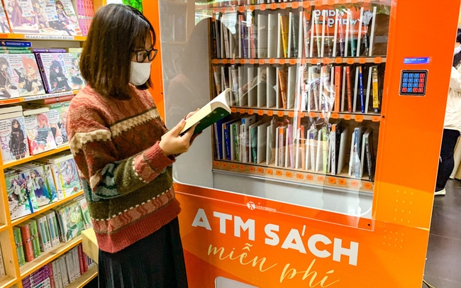 exclusive book atm launched in hanoi