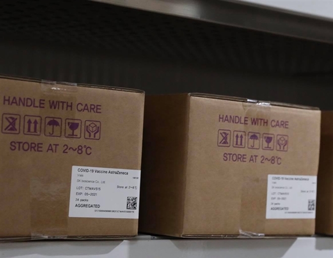 A peek into cold storage preserving thousands of Covid-19 vaccines in Vietnam