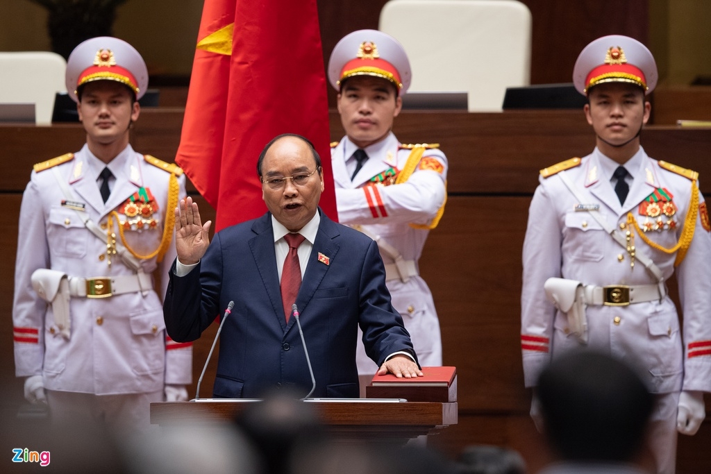 In photos: Nguyen Xuan Phuc Sworn In As New State President of Viet Nam