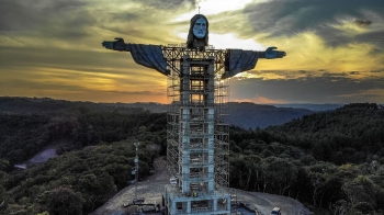 World breaking news today (April 11):  Brazil building new giant Christ statue, taller than Rio's