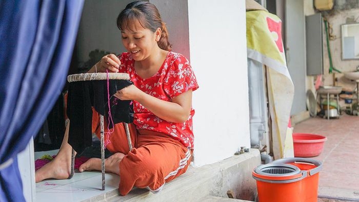 A special place men were born to make Ao Dai, Trach Xa village