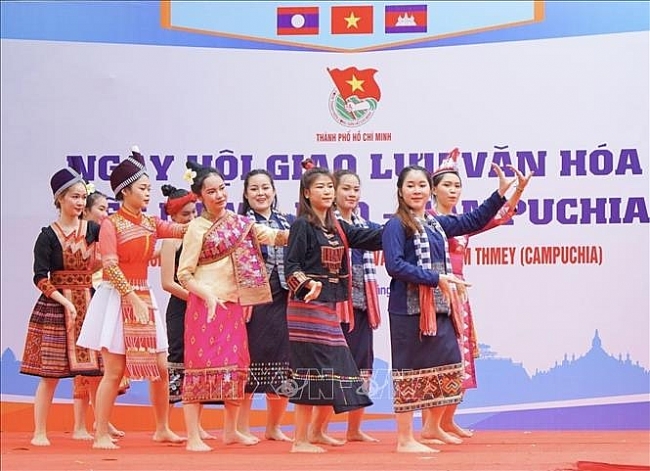 Vietnam - Laos - Cambodia Cultural Exchange Festival joyfully celebrated in HCMC