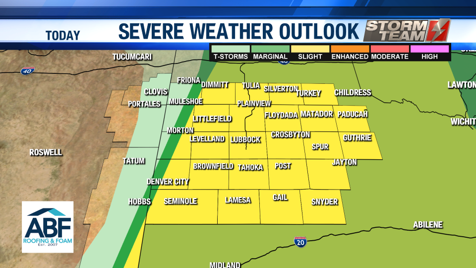 north texas expecting severe weather patterns